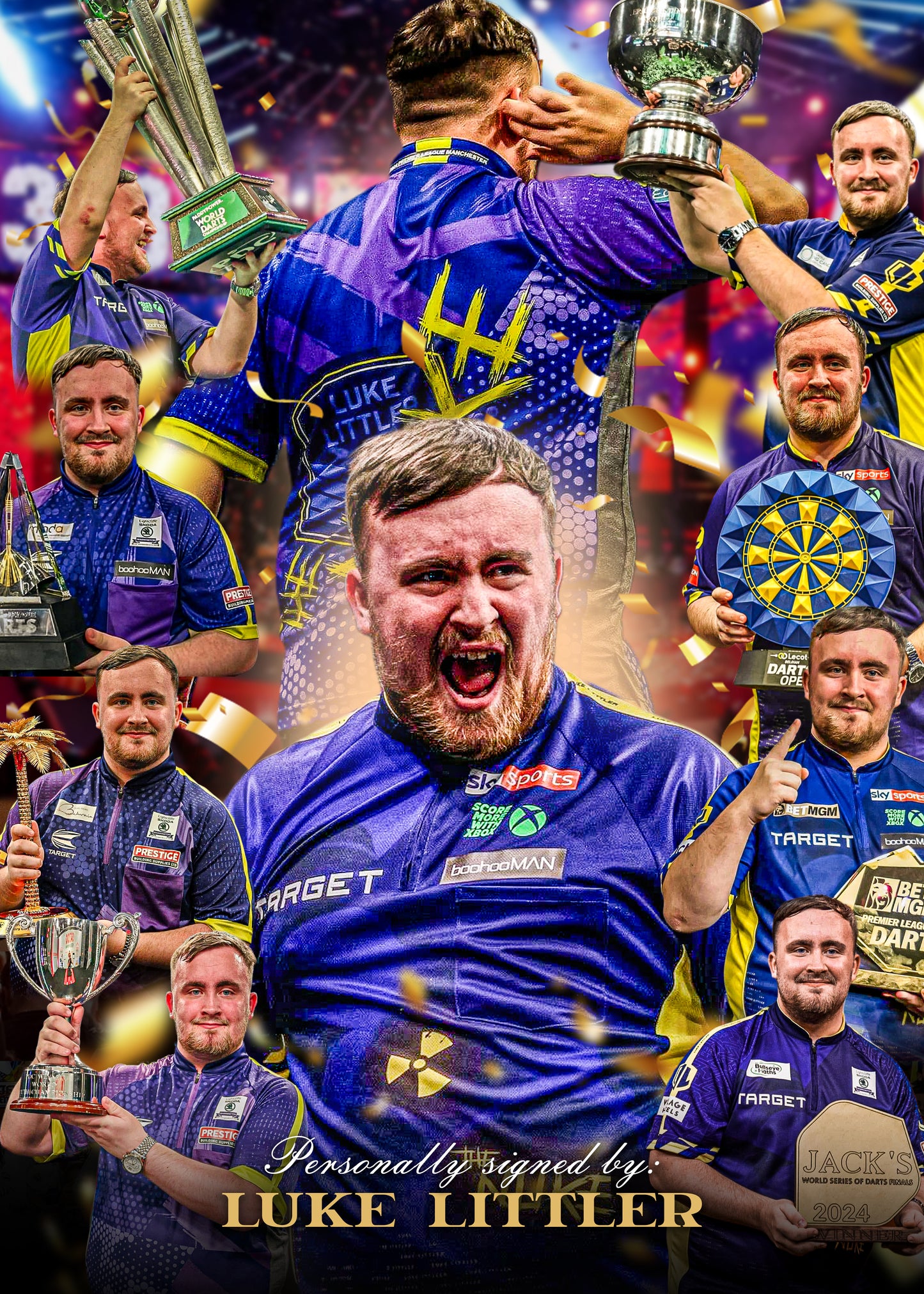 Luke Littler Signed - Video/Photo Proof - COA - England