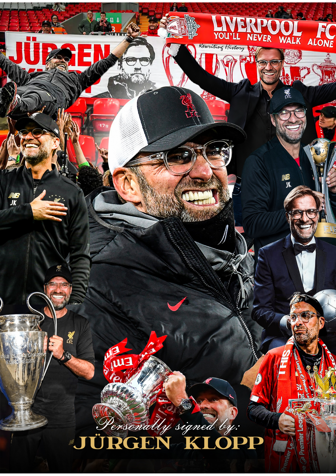 Jurgen Klopp Signed - Video/Photo Proof - COA - Liverpool