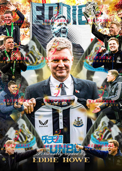 Eddie Howe Signed  - Video/Photo Proof  - COA - Newcastle