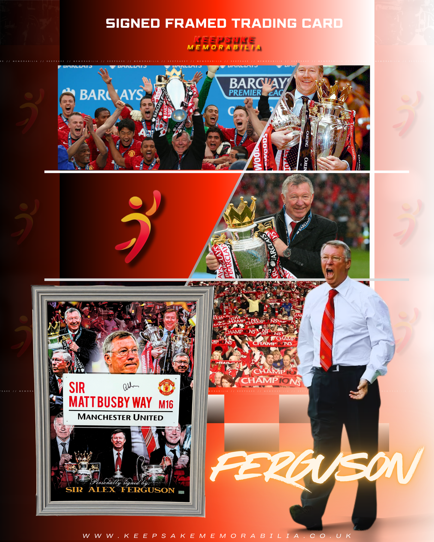 Sir Alex Ferguson Signed - Video/Photo Proof - COA - Manchester United