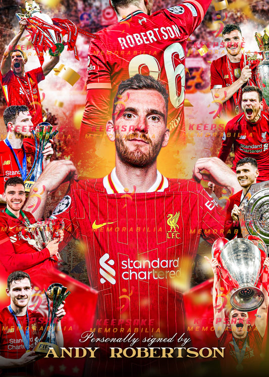 Andy Robertson Signed  - Video/Photo Proof  - COA - Liverpool