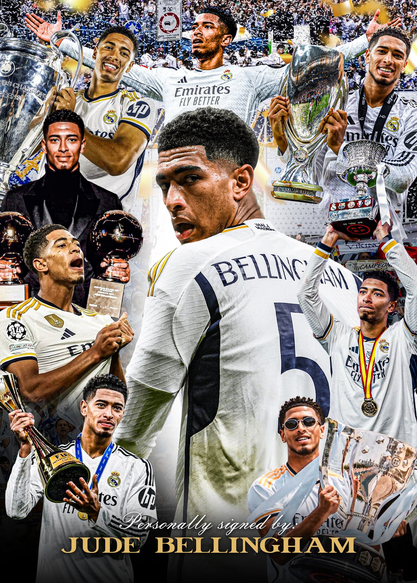 Jude Bellingham Signed - Video/Photo Proof  - COA - Real Madrid