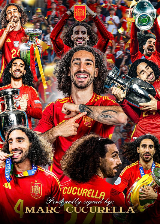 Marc Cucurella Signed  - Video/Photo Proof - COA - Spain