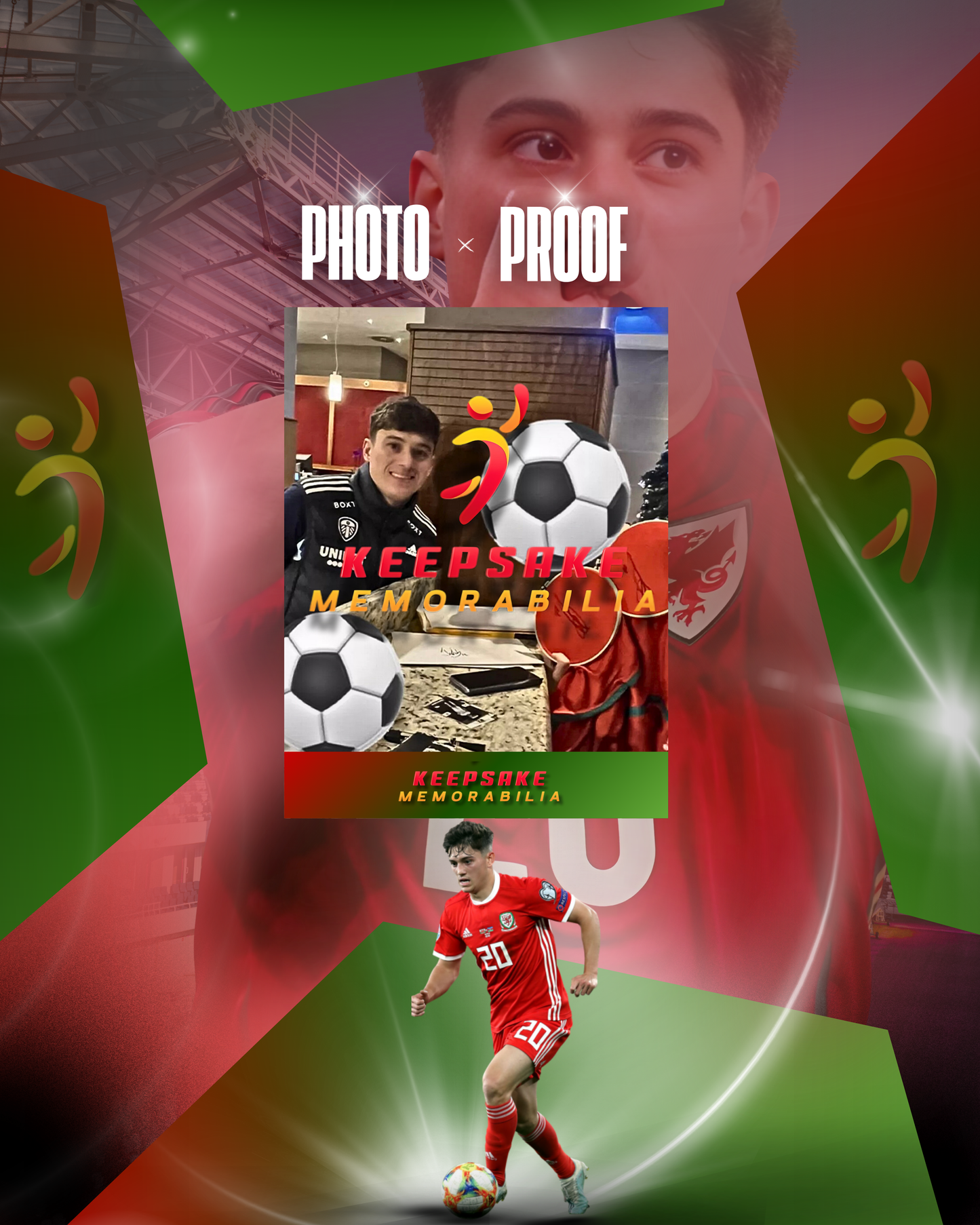 Daniel James Signed  - Video/Photo Proof  - COA - Wales