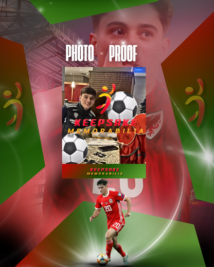 Daniel James Signed  - Video/Photo Proof  - COA - Wales