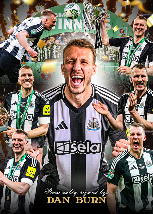 Dan Burn Signed  - Video/Photo Proof - COA - Newcastle United