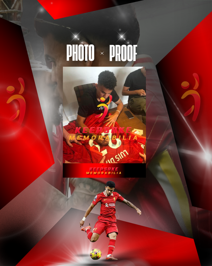 Luis Diaz Signed  - Video/Photo Proof  - COA - Liverpool