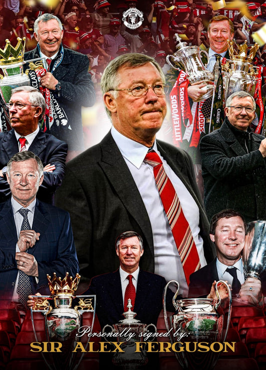 Sir Alex Ferguson Signed - Video/Photo Proof - COA - Manchester United