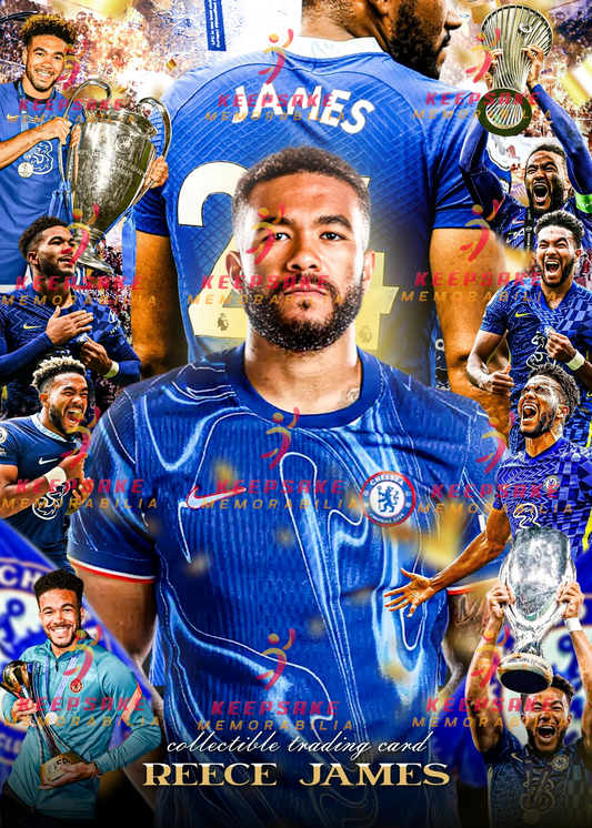 Reece James Trading Cards - COA - Chelsea