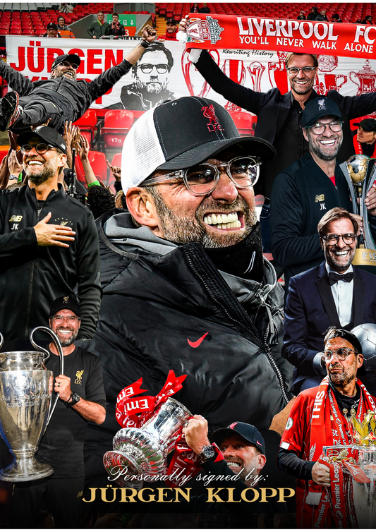 Jurgen Klopp Signed  -  Video/Photo Proof  - COA - Liverpool