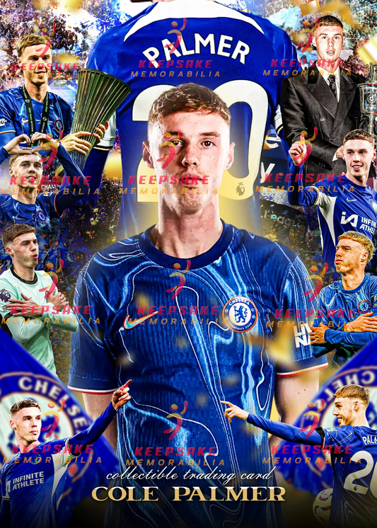 Cole Palmer Trading Cards - COA - Chelsea