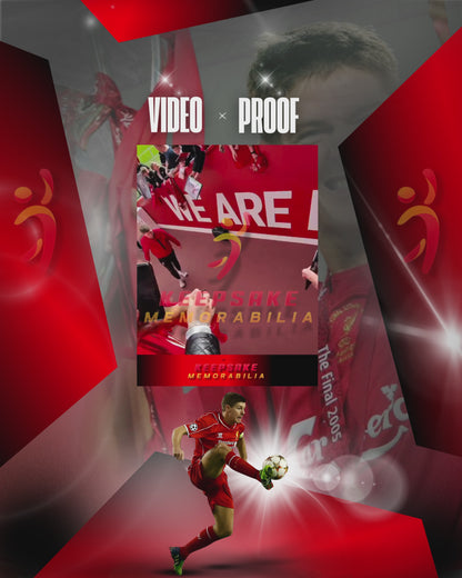 Steven Gerrard Signed  - Video/Photo Proof  - COA - Liverpool