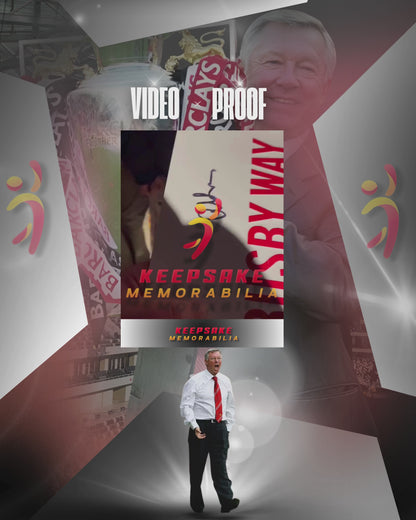 Sir Alex Ferguson Signed - Video/Photo Proof - COA - Manchester United