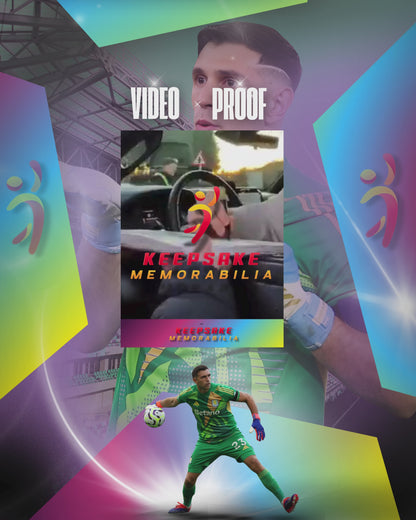 Emiliano Martinez Signed  -  Video/Photo Proof  - COA - Aston Villa