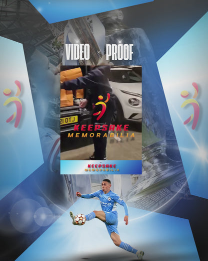 Phil Foden Signed - Video/Photo Proof - COA - Manchester City