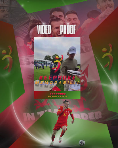 Gareth Bale Signed - Video/Photo Proof - COA - Wales