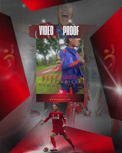 Virgil Van Dijk Signed  - Video/Photo Proof  - COA - Liverpool